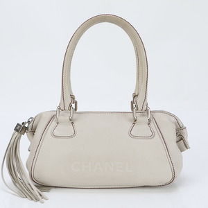 Chanel Boutique Leather Handbag Tote